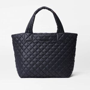 BNWT~ MZ WALLACE~ Black Small Metro Tote Deluxe